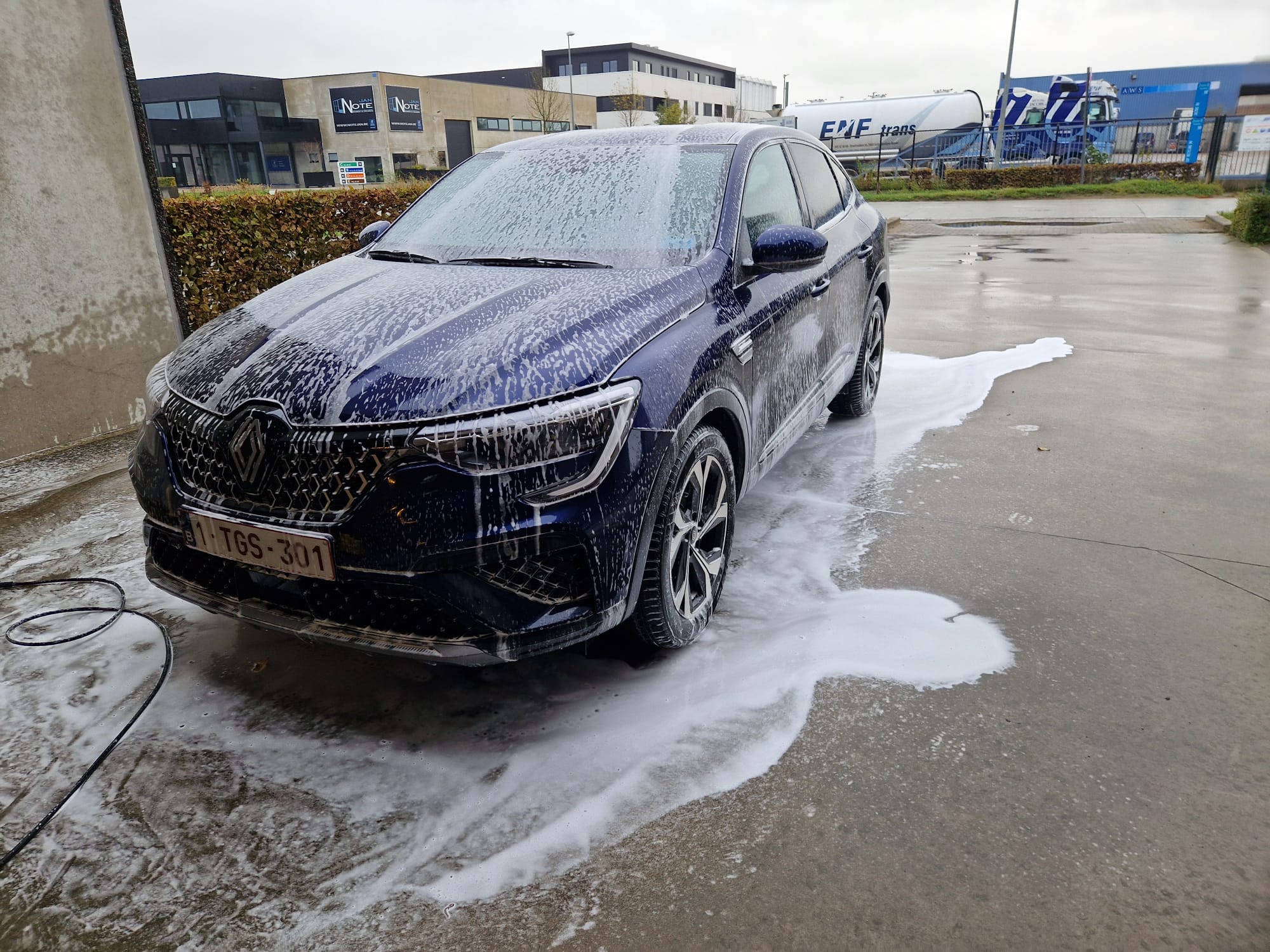 Keramische coating – hydrofoob